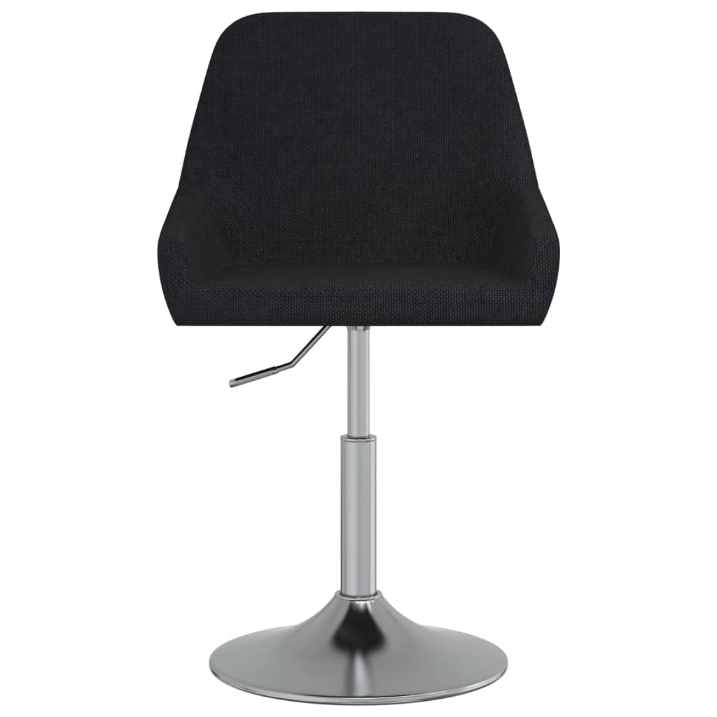 vidaXL drejelige spisebordsstole 6 stk. stof sort