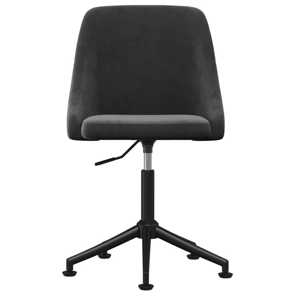 

vidaXL Eetkamerstoelen 4 st fluweel donkergrijs