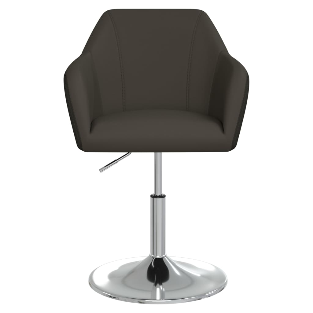 vidaXL spisebordsstol kunstlæder grå