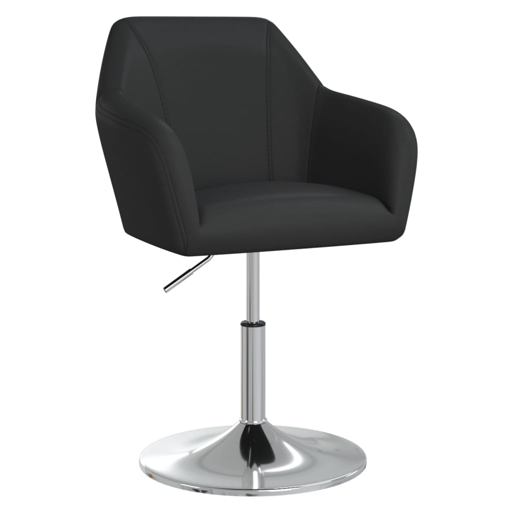 

vidaXL Eetkamerstoelen 6 st kunstleer zwart