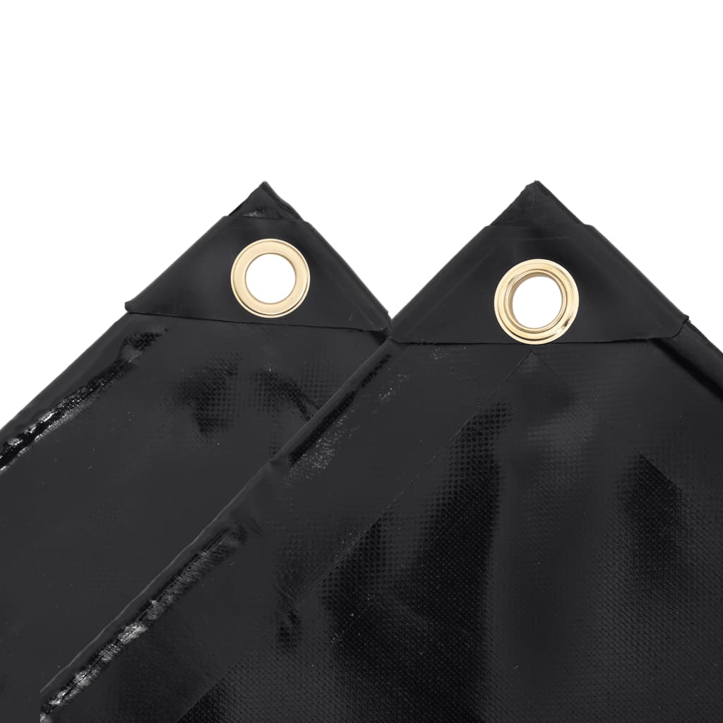 Thumbnail - vidaXL Abdeckplane 650 g/m² 1,5x10 m Schwarz