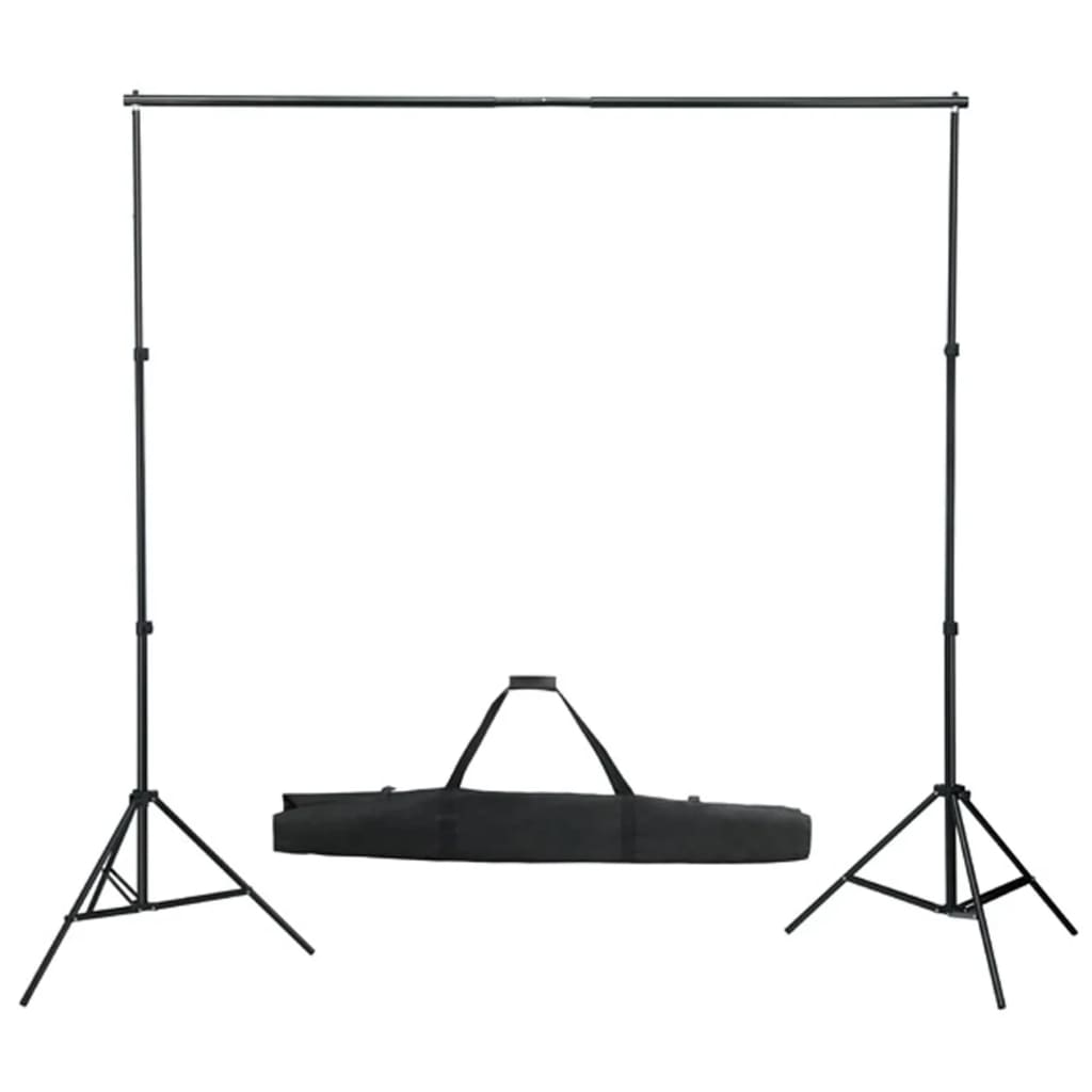 

vidaXL Fotostudioset met verlichtingsset, achtergrond en reflector