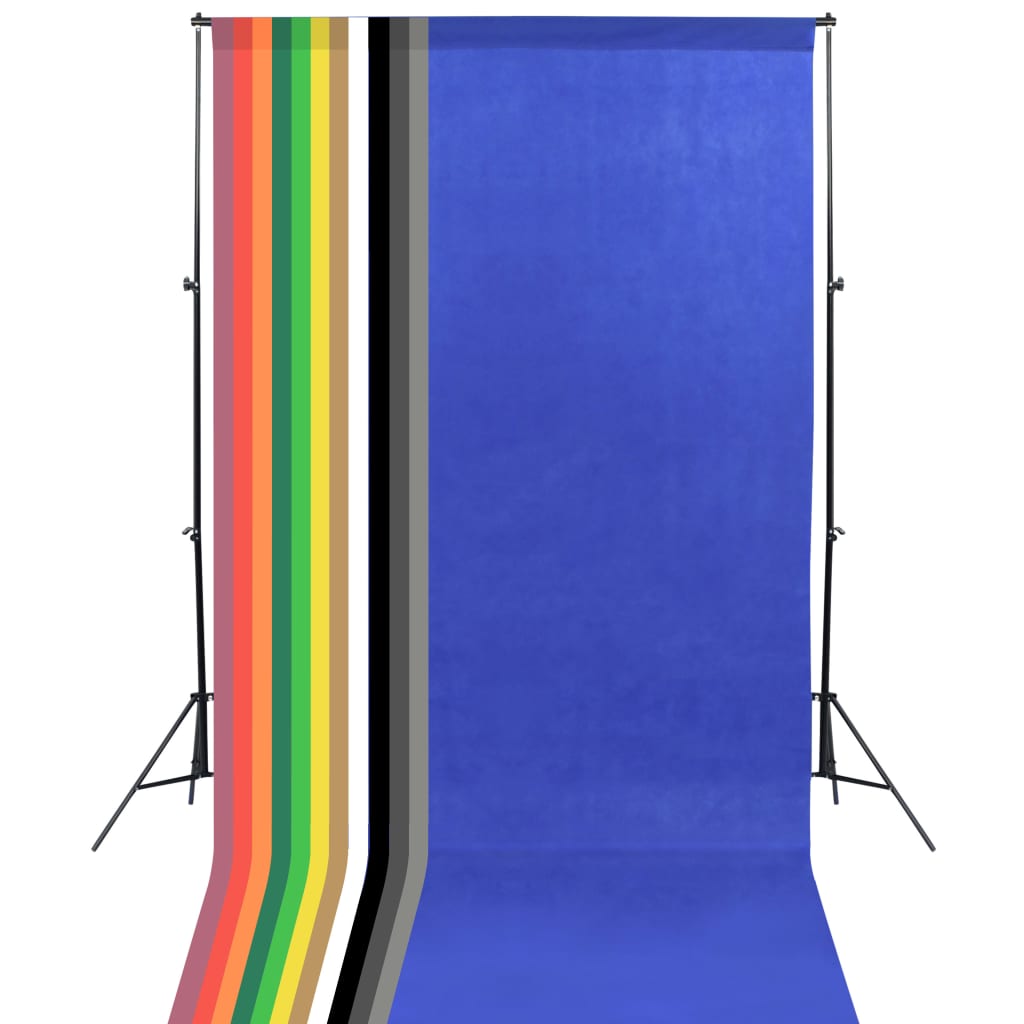 

vidaXL Fotostudioset met verlichtingsset en achtergrond