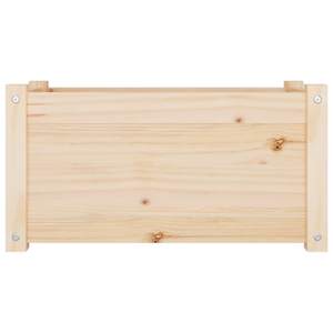 Zahradní truhlík 60 x 31 x 31 cm masivní borové dřevo - obrázek 3
