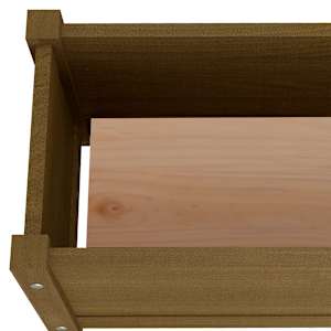 Zahradní truhlíky 2 ks medově hnědé 60x31x31cm masivní borovice - obrázek 6