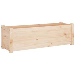 Zahradní truhlík 100 x 31 x 31 cm masivní borovice - obrázek 2