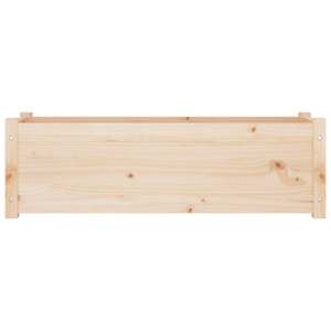 Zahradní truhlík 100 x 31 x 31 cm masivní borovice - obrázek 3