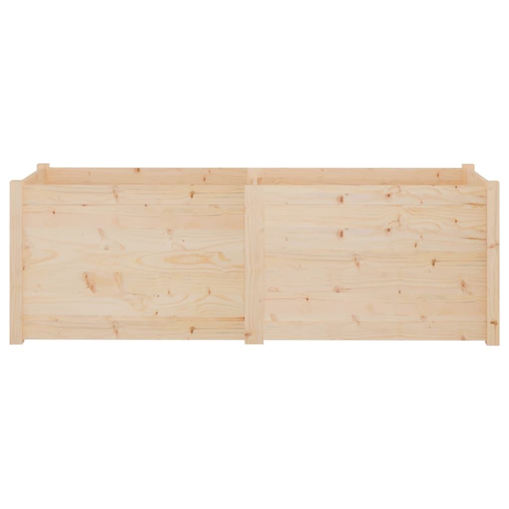 

vidaXL Plantenbak 150x50x50 cm massief grenenhout