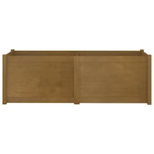 Zahradní truhlík medově hnědý 150 x 50 x 50 cm masivní borovice - obrázek 3