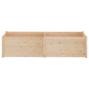Zahradní truhlík 200 x 50 x 50 cm masivní borové dřevo - obrázek 4