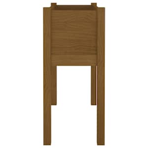 Zahradní truhlík medově hnědý 70 x 31 x 70 cm masivní borovice - obrázek 4