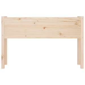Zahradní truhlík 110 x 31 x 70 cm masivní borové dřevo - obrázek 4