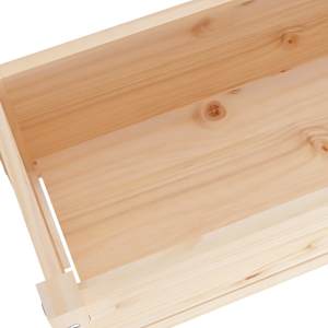Zahradní truhlík 110 x 31 x 70 cm masivní borové dřevo - obrázek 6