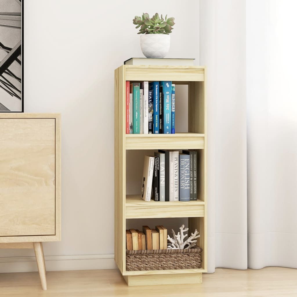  Solid Pinewood Book Cabinet/Room Divider Multi Colours Multi Sizes vidaXL