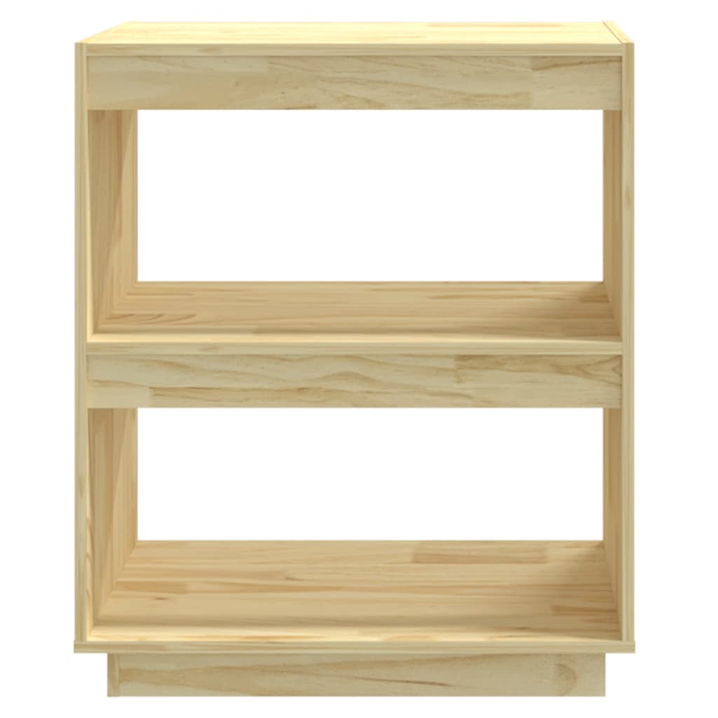 

vidaXL Boekenkast 60x35x71 cm massief grenenhout