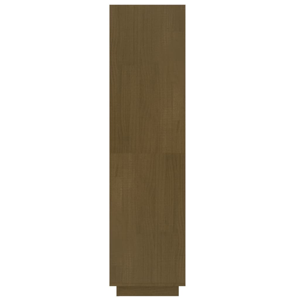  Knižnica/deliaca stena medovo-hnedá 60x35x135cm borovicové drevo