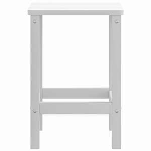 Zahradní stolek Adirondack bílý 38 x 38 x 46 cm HDPE - obrázek 4