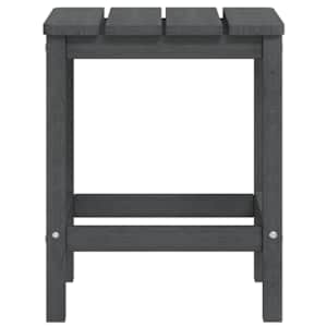 Zahradní stolek Adirondack antracitový 38 x 38 x 46 cm HDPE - obrázek 5