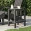  vidaXL antracitszürke HDPE kerti Adirondack asztal 38 x 38 x 46 cm termék 2. képe