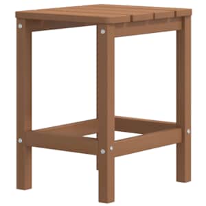 Zahradní stolek Adirondack hnědý 38 x 38 x 46 cm HDPE - obrázek 2