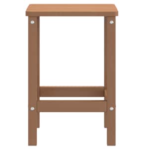 Zahradní stolek Adirondack hnědý 38 x 38 x 46 cm HDPE - obrázek 4