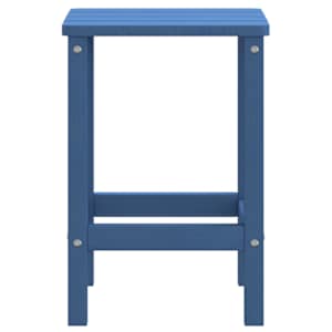 Zahradní stolek Adirondack akvamarínový 38 x 38 x 46 cm HDPE - obrázek 4