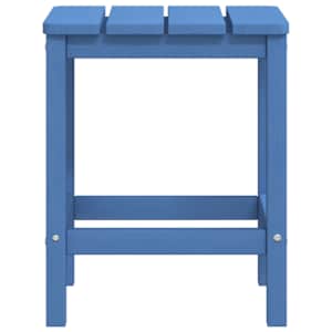 Zahradní stolek Adirondack akvamarínový 38 x 38 x 46 cm HDPE - obrázek 5