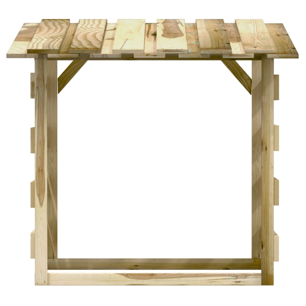 Pergola Con Tetto 100x90x100 Cm In Legno Di Pino Impregnato VidaXL 14 width=274