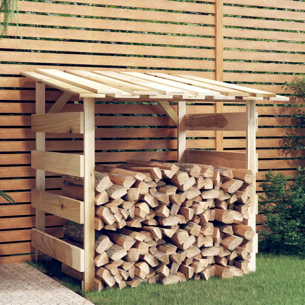 vidaXL Pergola mit Dach 100x90x100 cm Imprägniertes Kiefernholz