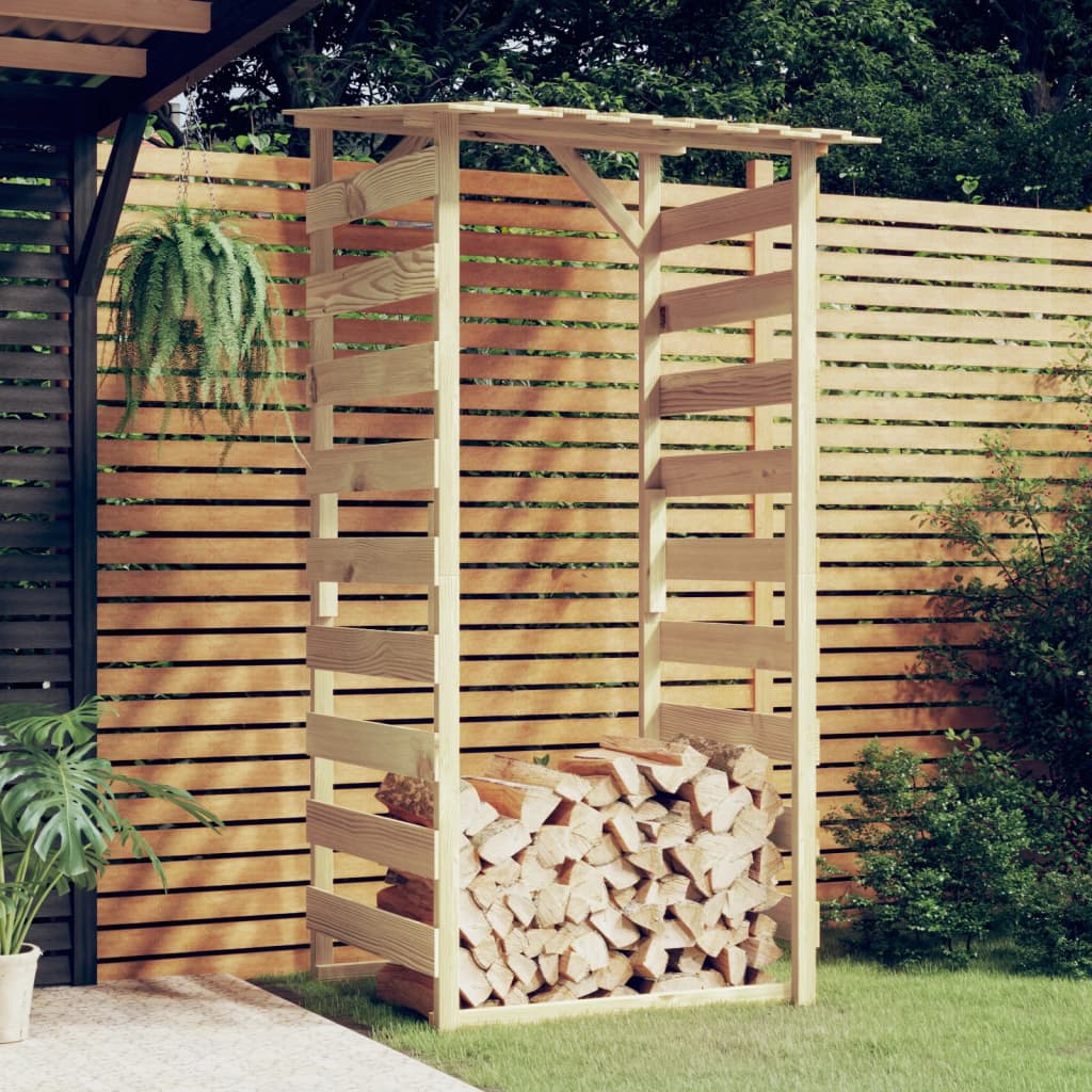 vida XL Pergola mit Dach 100x 90x 200 cm Imprägniertes Kiefernholz