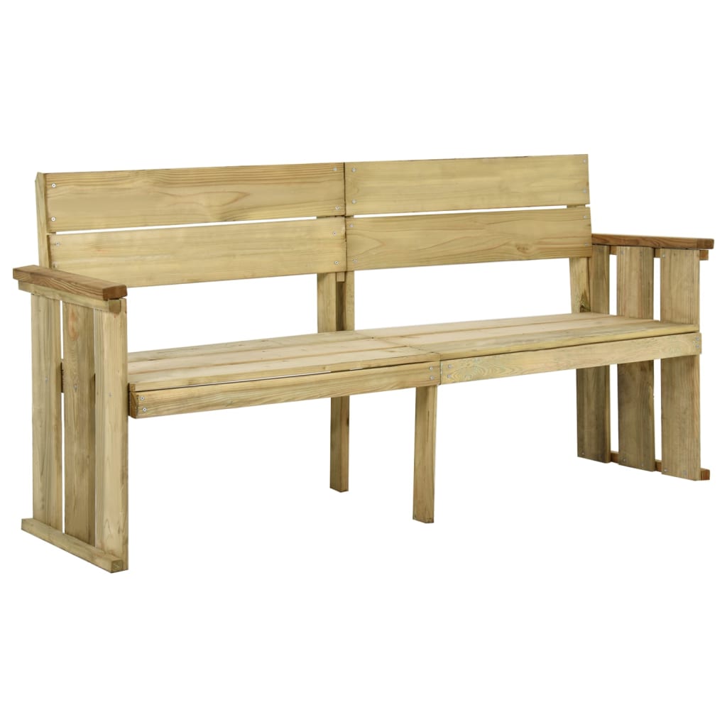 Petrashop  Zahradní lavice 172 cm impregnované borové dřevo