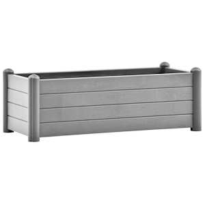 Vyvýšený záhon PP kamenný šedý 100 x 43 x 35 cm - obrázek 2