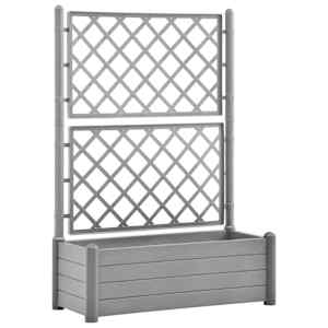 vidaXL taimekast v&otilde;rega, 100x43x142 cm, PP, kivihall