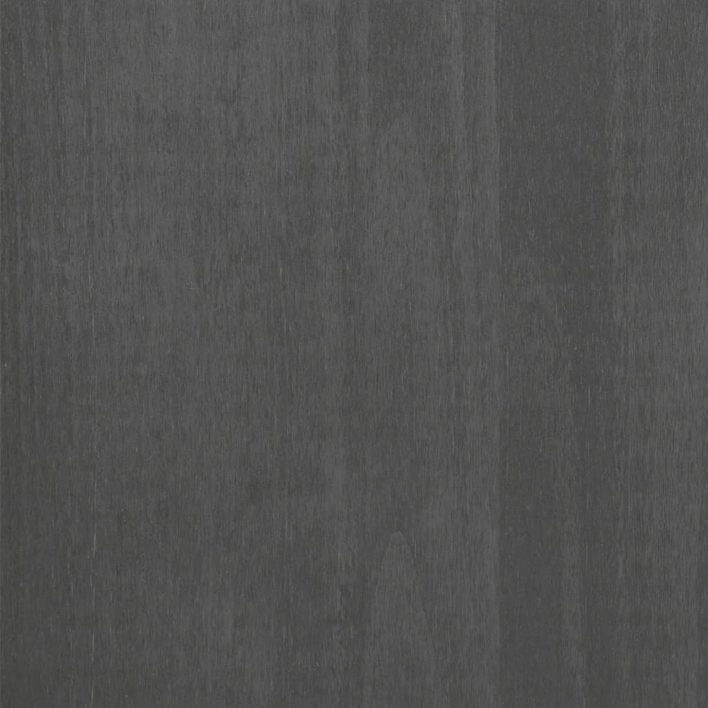 Příborník HAMAR tmavě šedý 79 x 40 x 80 cm masivní borovice