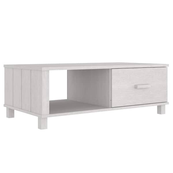 vidaXL kohvilaud "HAMAR", valge, 100x55x35 cm, m&auml;nnipuit