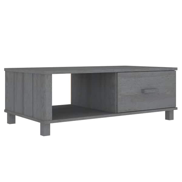 vidaXL kohvilaud "HAMAR", tumehall, 100x55x35 cm, m&auml;nnipuit