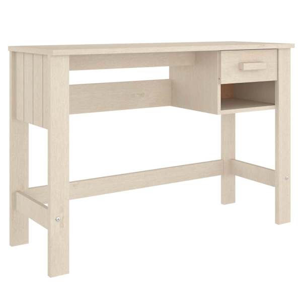 vidaXL laud "HAMAR", meepruun, 110x40x75 cm, m&auml;nnipuit