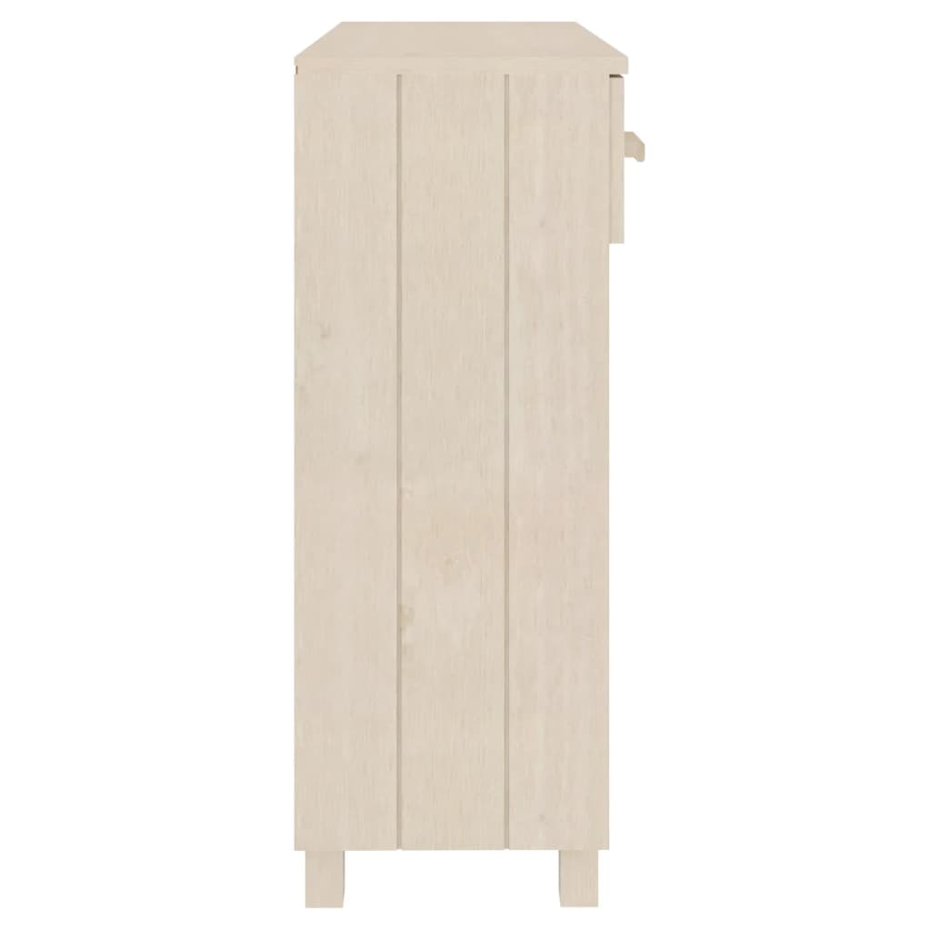  Konzolový stolík medovo-hnedý 90x35x90 cm masívne borovicové drevo