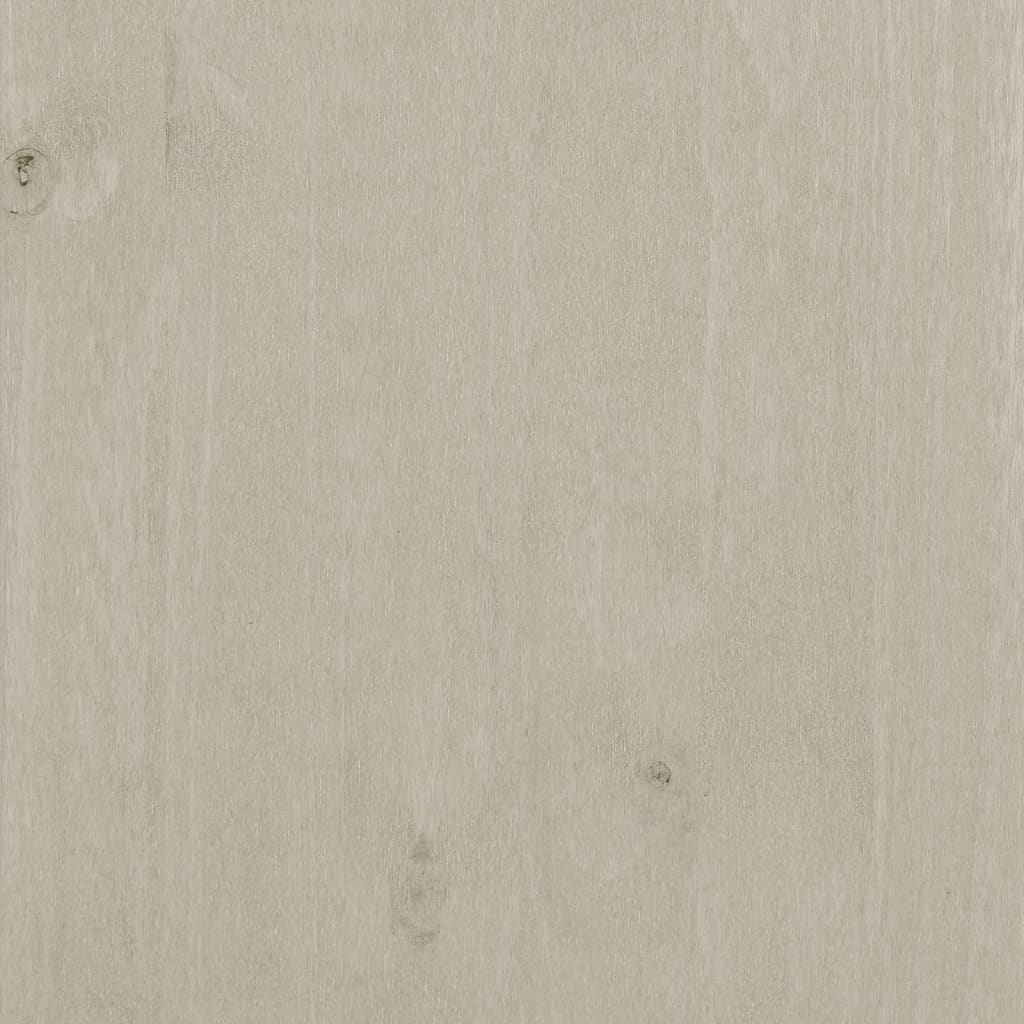 Konzolový stolek HAMAR bílý 90 x 35 x 90 cm masivní borovice