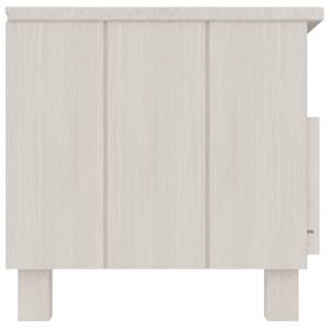 TV stolek HAMAR bílý 106 x 40 x 40 cm masivní borovice - obrázek 4