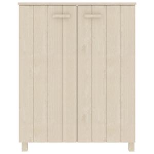 Botník HAMAR medově hnědý 85 x 40 x 108 cm masivní borovice - obrázek 3