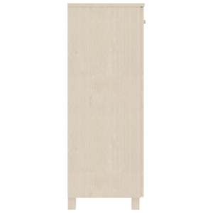 Botník HAMAR medově hnědý 85 x 40 x 108 cm masivní borovice - obrázek 4