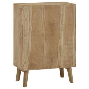 Komoda se zásuvkami 56 x 30 x 80 cm masivní teakové dřevo - obrázek 5