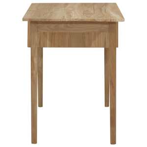 Psací stůl se 2 zásuvkami 110 x 52 x 75 cm masivní teak - obrázek 4