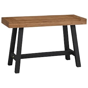 Lavice 110 cm masivní teakové dřevo