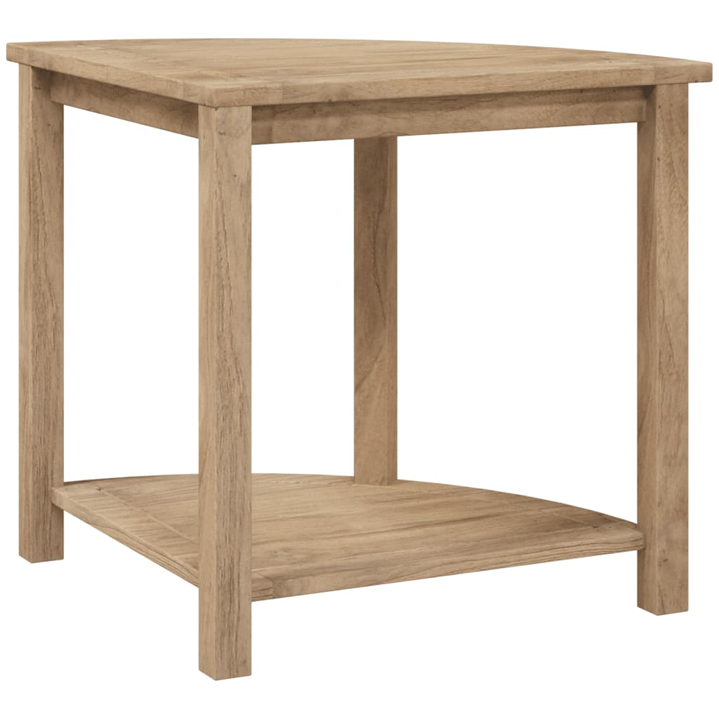 Image of vidaXL Bathroom Side Table 45x45x45 cm Solid Wood Teak