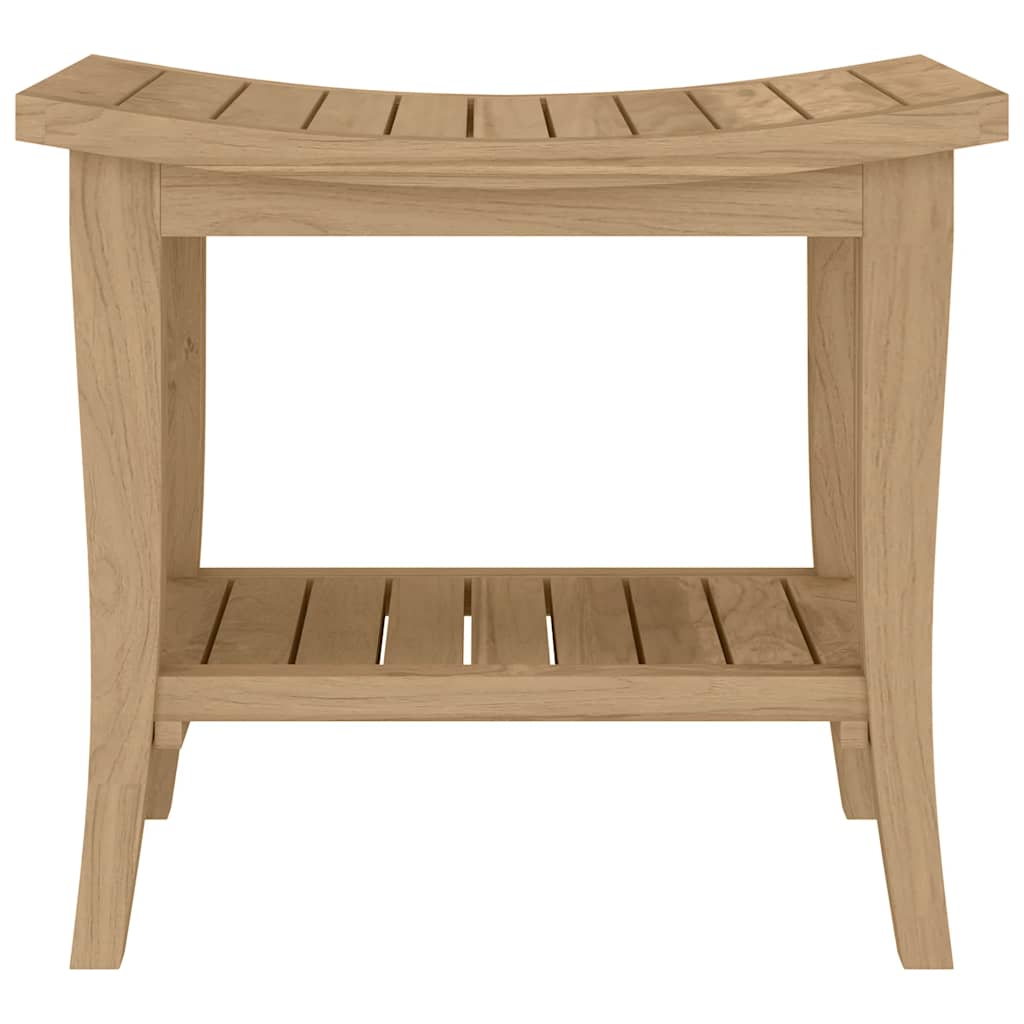 Thumbnail - vidaXL Badezimmer-Beistelltisch 50x35x45 cm Massivholz Teak