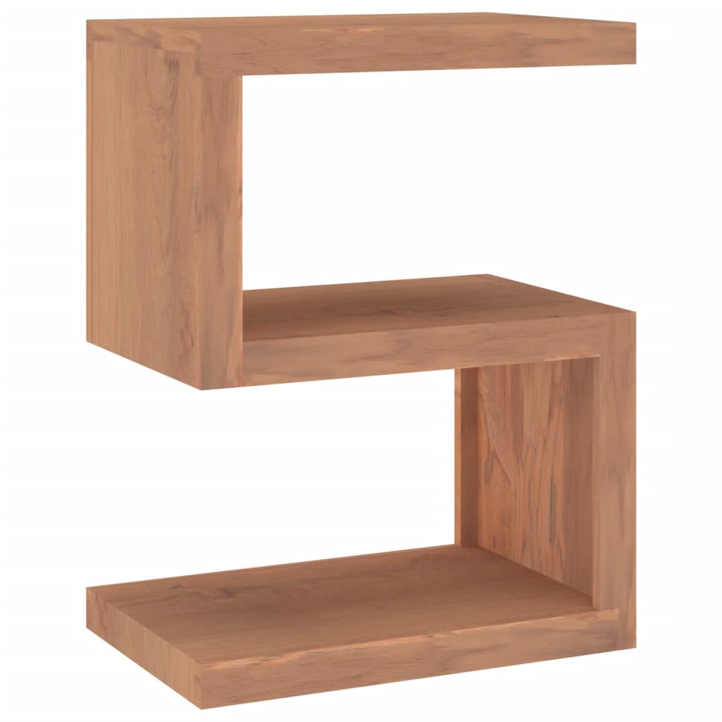 vidaXL Bijzettafel 45x30x60 cm mass––ief teakhout