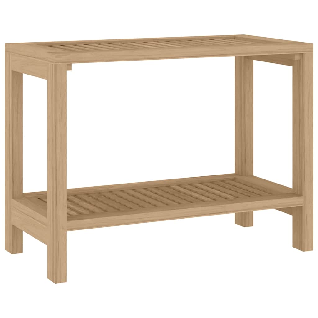 vidaXL Odkládací stolek do koupelny 60x30x45 cm masivní teakové dřevo