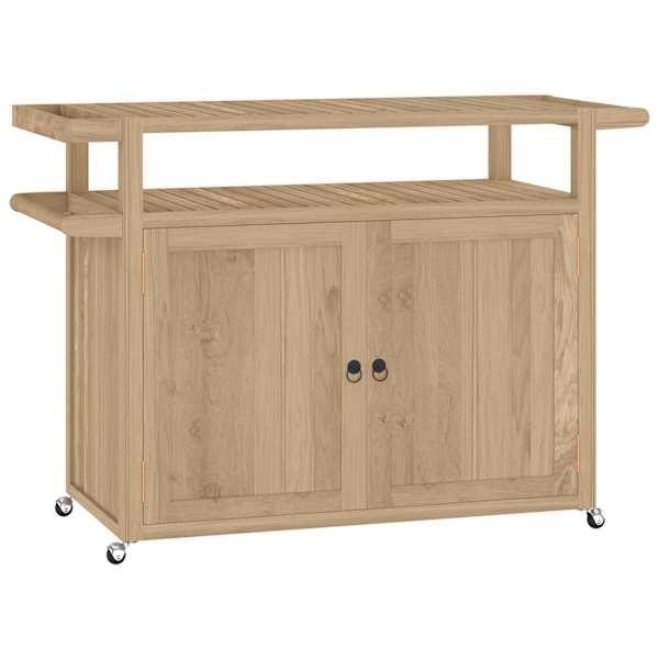 vidaXL baarik&auml;ru 120x50x90 cm tiikpuu